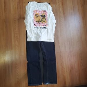 🆕️ Children's Place Girl's shirt & pant set